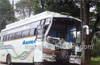 Driver dies, 4 injured in Mangaluru-Mumbai bus mishap at Yellapur